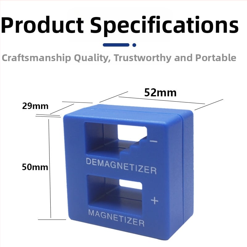 Set mare de magnetizator și demagnetizator cu șurubelnițe profesionale