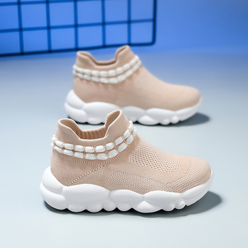 2024 nove dječje slip-on tenisice u stilu čarape, udobne i protuklizne, za otvorenu uporabu