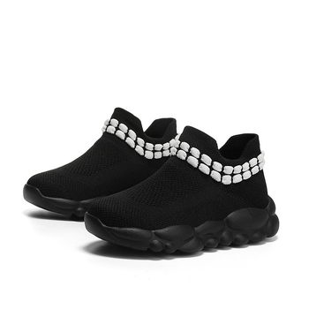 2024 nove dječje slip-on tenisice u stilu čarape, udobne i protuklizne, za otvorenu uporabu