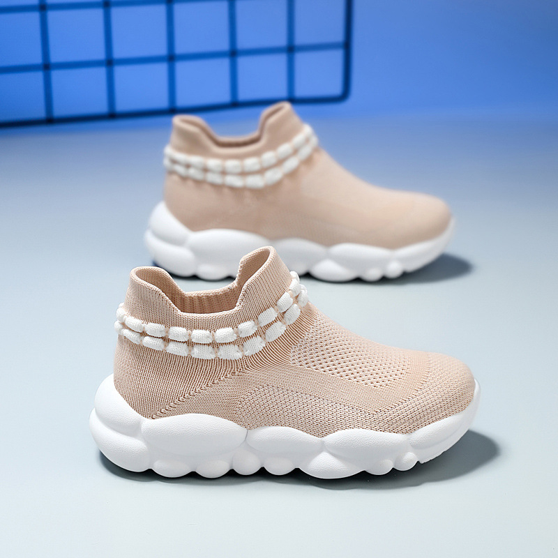 2024 nove dječje slip-on tenisice u stilu čarape, udobne i protuklizne, za otvorenu uporabu