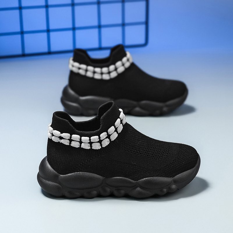 2024 nove dječje slip-on tenisice u stilu čarape, udobne i protuklizne, za otvorenu uporabu