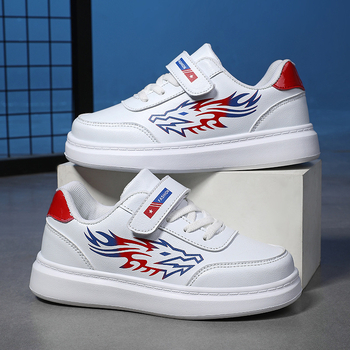 Čierne detské bežecké tenisky s plochou podrážkou, na suchý zips, unisex