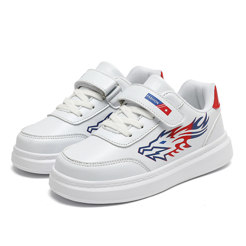 Čierne detské bežecké tenisky s plochou podrážkou, na suchý zips, unisex