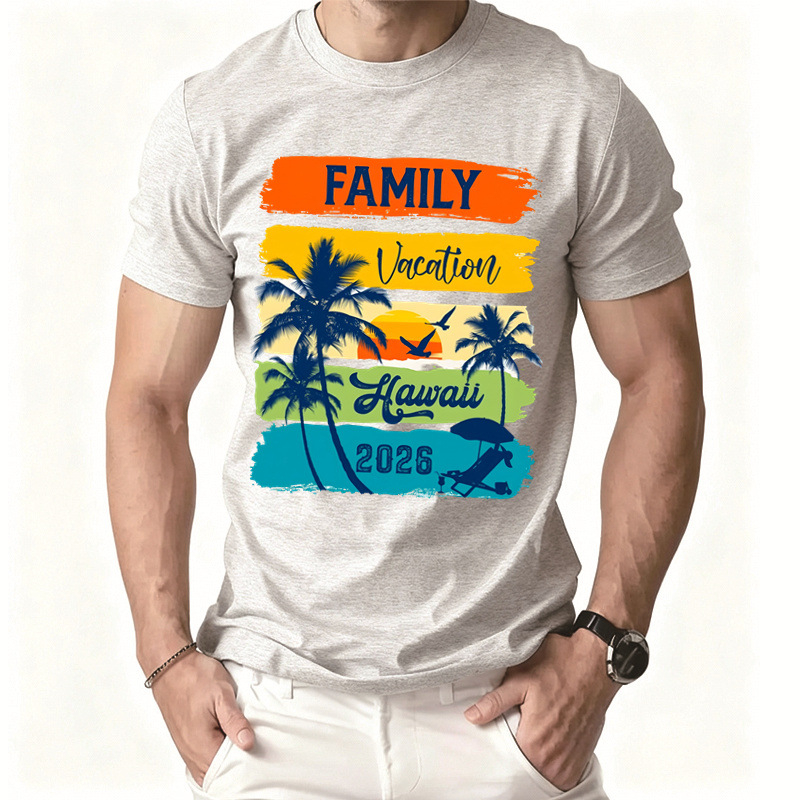 Αντρική Χριστουγεννιάτικη μπλούζα T-shirt με εκτύπωση, κοντό μανίκι, στυλ Ins