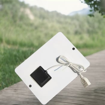 Panou solar monocristalin de 3W pentru încărcarea telefonului mobil, baterie externă portabilă pentru exterior