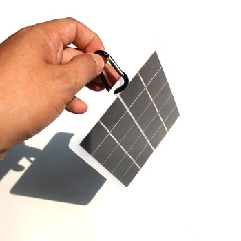 Panou solar monocristalin de 3W pentru încărcarea telefonului mobil, baterie externă portabilă pentru exterior