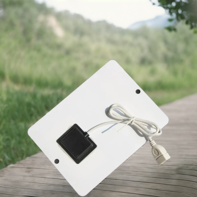 Panou solar monocristalin de 3W pentru încărcarea telefonului mobil, baterie externă portabilă pentru exterior