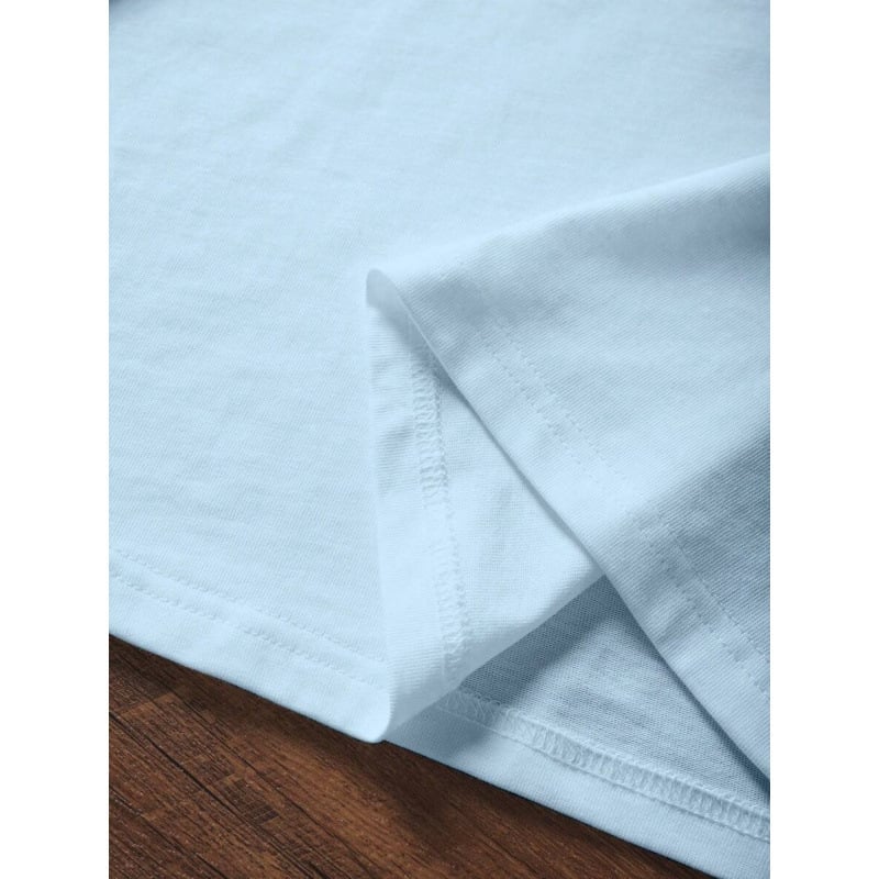 Tricou din bumbac cu mâneci scurte, imprimeu minimalist, ținută zilnică casual pentru femei, mai multe modele
