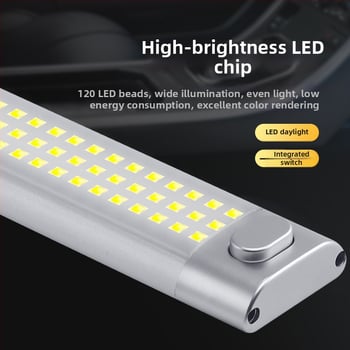 Univerzálne svetlo kabíny 12-85V s 120 LED pre boxové nákladné vozidlá a obytné autá
