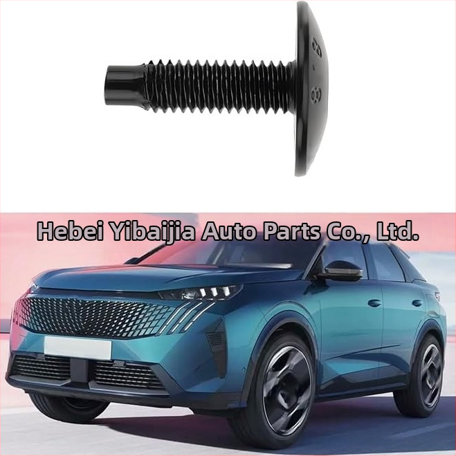 742723 Šesťhranné skrutky a upevňovacie prvky pre predný nárazník Peugeot