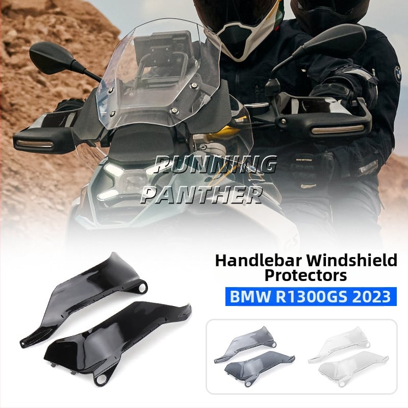 BMW R1300GS kryt riadidiel s nastaviteľnou výškou a priehľadným štítom pre modely 23–24