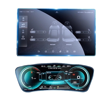 Kristályvédő fólia BYD Song Plus/EV középső navigációs kijelzőhöz