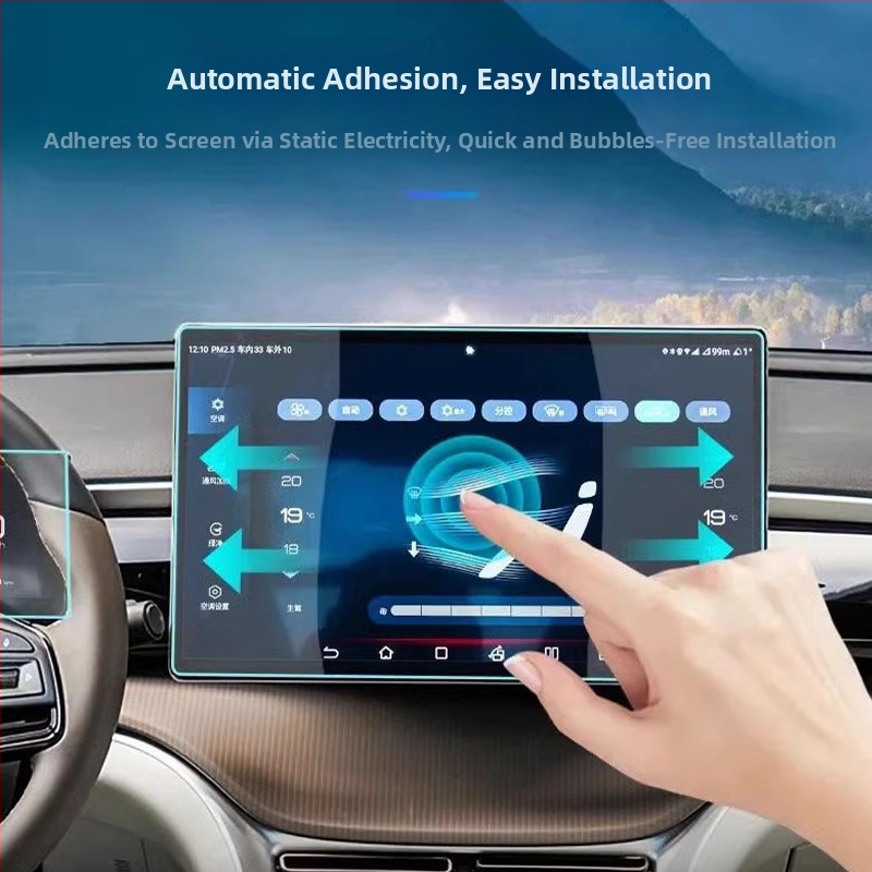 Kristályvédő fólia BYD Song Plus/EV középső navigációs kijelzőhöz