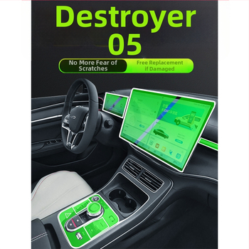 BYD Destroyer 05 belső fólia készlet – védő és edzett fólia, módosító kiegészítők