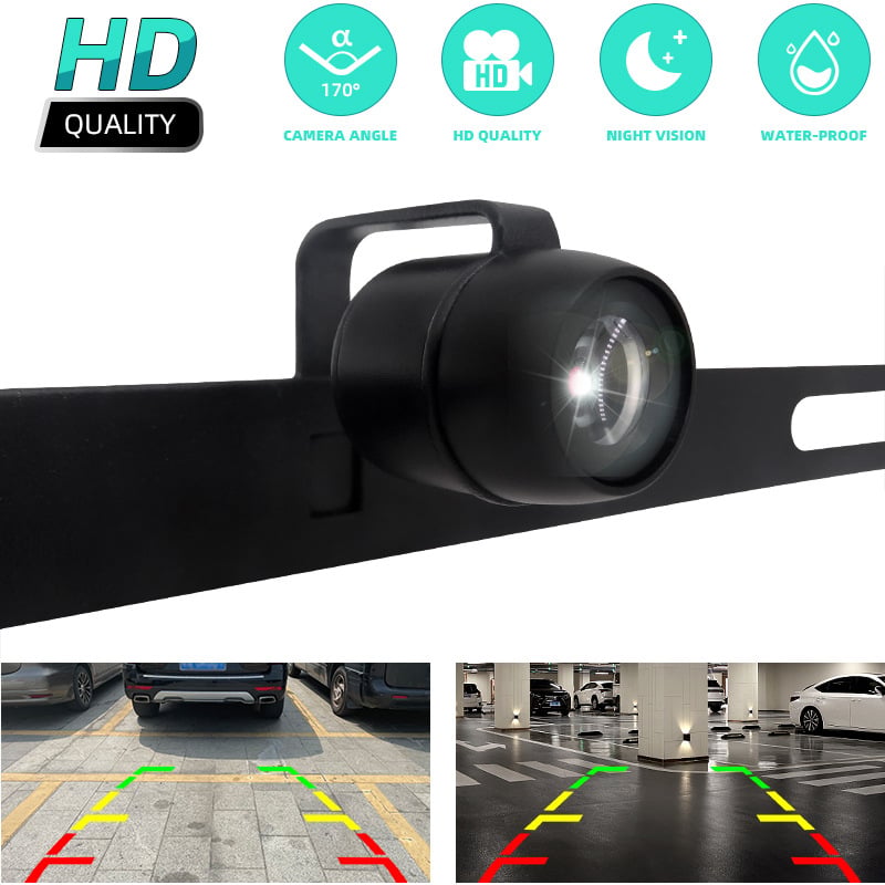 Univerzalna auto HD CCD kamera s noćnim vidom, stražnja kamera s leptirovim dizajnom za ugradnju