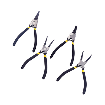 Clește pentru inele circlip, interne și externe, cu fălci drepte, dimensiuni 5–13 inch