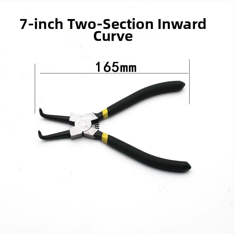 Clește pentru inele circlip, interne și externe, cu fălci drepte, dimensiuni 5–13 inch