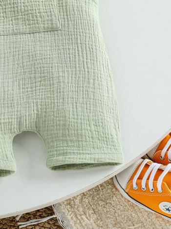Παιδικές σαλοπέτες με τιράντες από corduroy, unisex, άνοιξη-φθινόπωρο, πολύχρωμες, κορεατικού στυλ casual