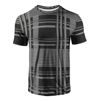 Tricou de vară cu dungi, confecționat dintr-un material ușor și respirabil, pentru bărbați, pentru petreceri, acasă, socializare, retro, streetwear, 2025