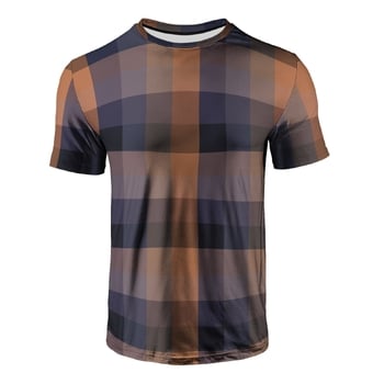 Tricou de vară cu dungi, confecționat dintr-un material ușor și respirabil, pentru bărbați, pentru petreceri, acasă, socializare, retro, streetwear, 2025