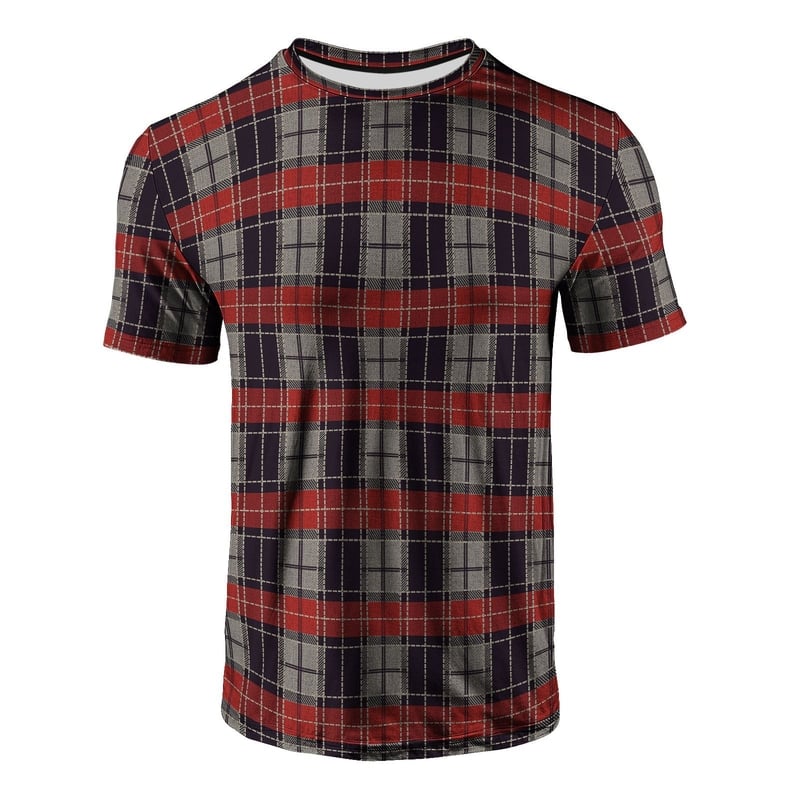 Tricou de vară cu dungi, confecționat dintr-un material ușor și respirabil, pentru bărbați, pentru petreceri, acasă, socializare, retro, streetwear, 2025