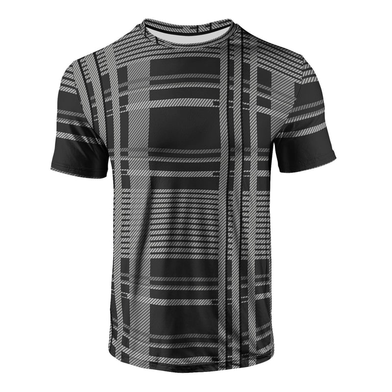Tricou de vară cu dungi, confecționat dintr-un material ușor și respirabil, pentru bărbați, pentru petreceri, acasă, socializare, retro, streetwear, 2025