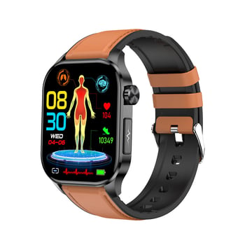 Novi prekogranični pametni sat ET580 nudi Bluetooth pozive, EKG i ne nudi nikakve funkcije mjerenja (šećer u krvi, mokraćna kiselina, lipidi u krvi, tjelesna temperatura ili vježbanje)