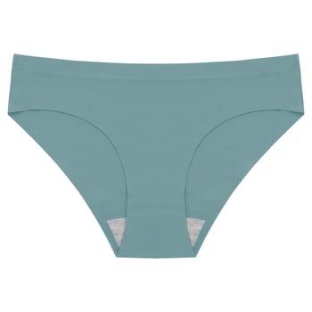 Új női jégselyem bikini, középderekú, varrás nélküli, plus size, dopaminnal, lélegző, gyorsan száradó, háromszög alakú