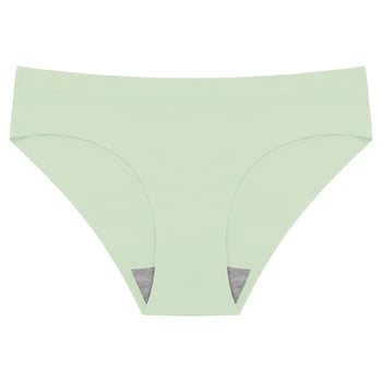Új női jégselyem bikini, középderekú, varrás nélküli, plus size, dopaminnal, lélegző, gyorsan száradó, háromszög alakú