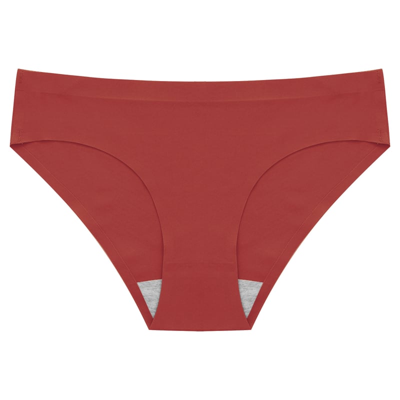 Új női jégselyem bikini, középderekú, varrás nélküli, plus size, dopaminnal, lélegző, gyorsan száradó, háromszög alakú