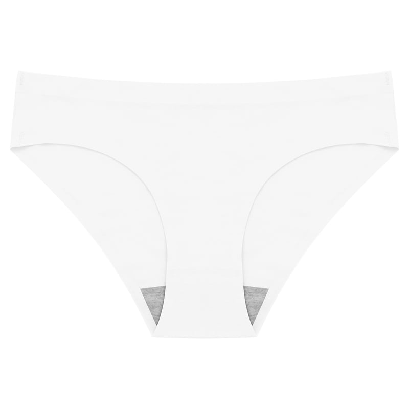 Új női jégselyem bikini, középderekú, varrás nélküli, plus size, dopaminnal, lélegző, gyorsan száradó, háromszög alakú