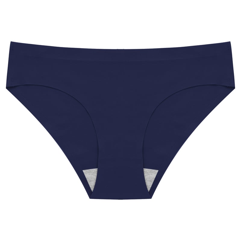 Új női jégselyem bikini, középderekú, varrás nélküli, plus size, dopaminnal, lélegző, gyorsan száradó, háromszög alakú
