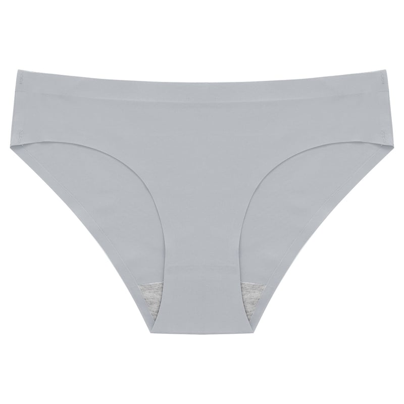 Új női jégselyem bikini, középderekú, varrás nélküli, plus size, dopaminnal, lélegző, gyorsan száradó, háromszög alakú