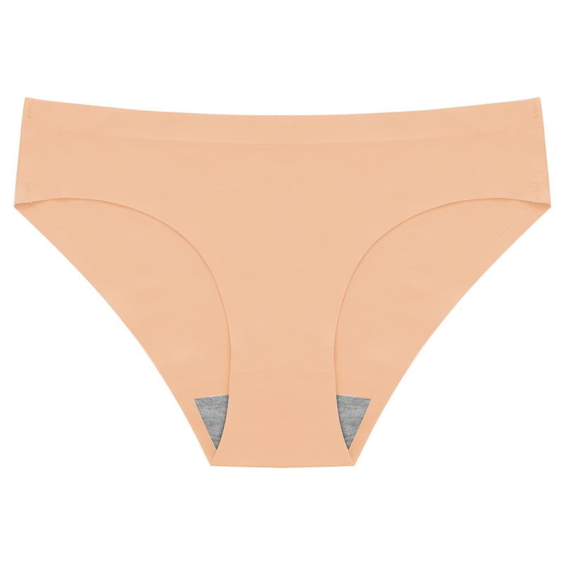 Új női jégselyem bikini, középderekú, varrás nélküli, plus size, dopaminnal, lélegző, gyorsan száradó, háromszög alakú