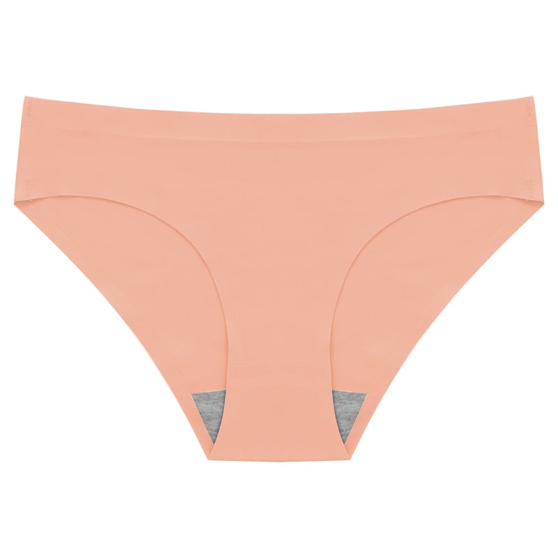 Új női jégselyem bikini, középderekú, varrás nélküli, plus size, dopaminnal, lélegző, gyorsan száradó, háromszög alakú
