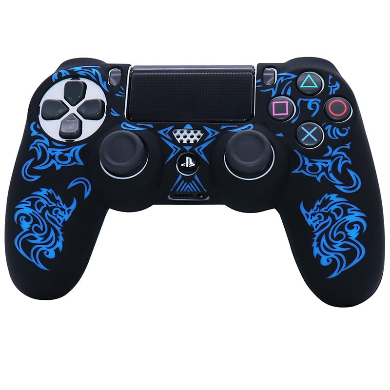 Θήκη σιλικόνης για χειριστήριο Kirin PS4, θήκη χειριστηρίου κινέζικου τύπου, αντιολισθητική θήκη σιλικόνης, θήκη σιλικόνης με χάραξη λέιζερ για PS4
