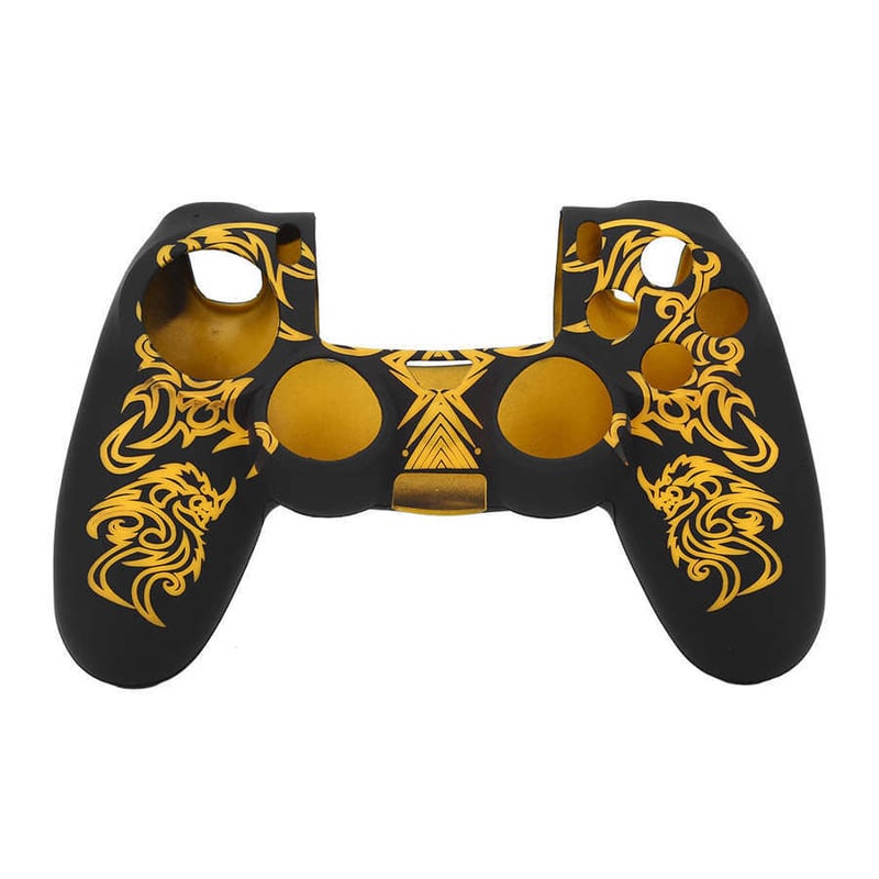 Θήκη σιλικόνης για χειριστήριο Kirin PS4, θήκη χειριστηρίου κινέζικου τύπου, αντιολισθητική θήκη σιλικόνης, θήκη σιλικόνης με χάραξη λέιζερ για PS4