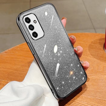 Futrola za telefon Samsung A16, novi model, kompatibilna s A15, A52, silikonska, M54, A22, A73, galvanizirani gradijentni brokat, 56