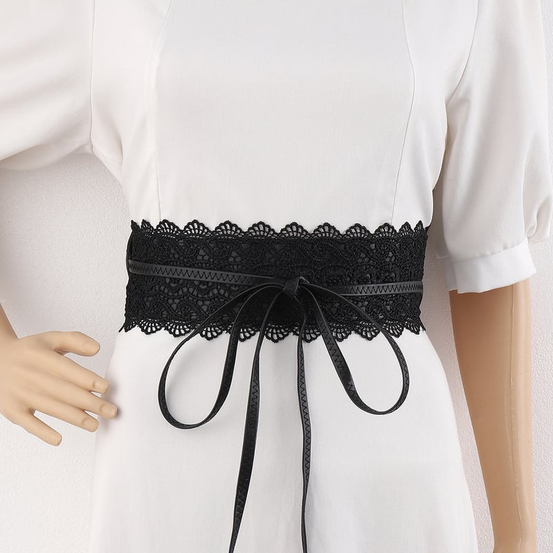 Curea de damă în stil european și american, curea lată pentru purtare ca îmbrăcăminte exterioară, versatilă, decorativă, toamnă și iarnă, cu panglică, casual și de lux