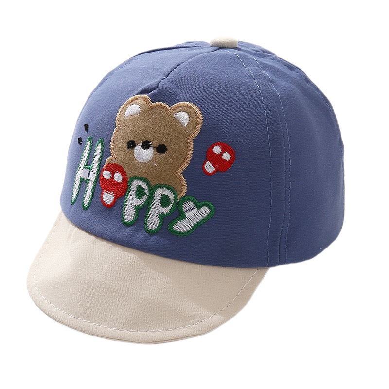 Παιδικό καπέλο μπέιζμπολ Hoppy Bear με μαλακή γείσο, κορεατικό στυλ, ηλιοπροστασία