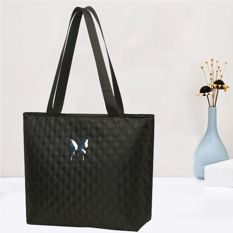 Geantă tote cu capacitate mare, în schema de culori Melard, aspect sofisticat, potrivită pentru umăr sau crossbody