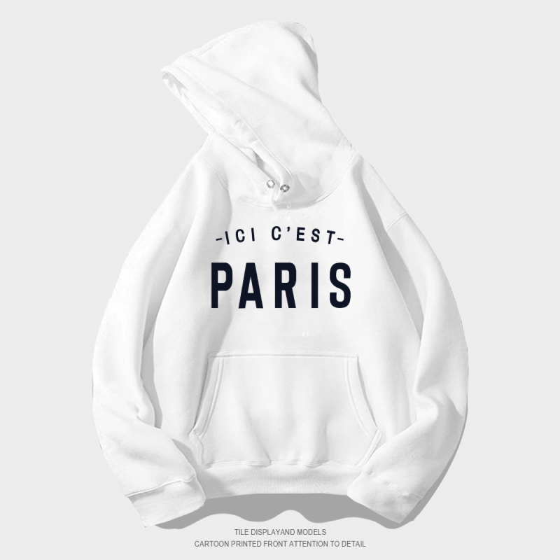 Messi Paris вдъхновено худи с качулка, памук, свободен силует, дълги ръкави, есенна дреха