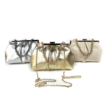 PU dumpling torbica s lancem, večernja clutch za žene, torba za zabave