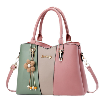 Geantă de damă color-block 2026, capacitate mare, geantă de zi cu zi pentru umăr sau crossbody