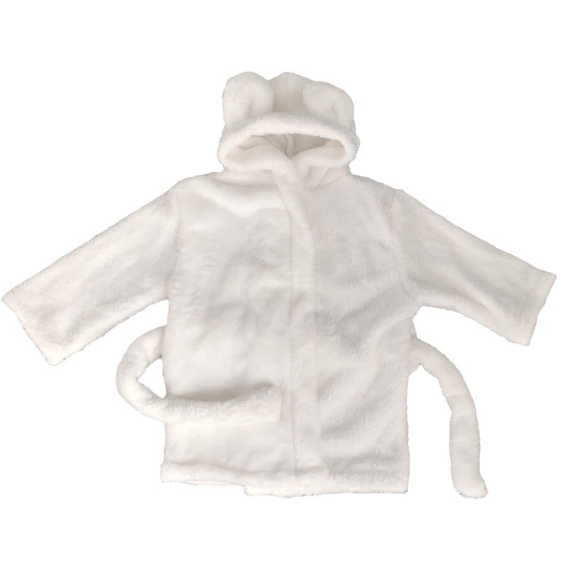 Rochie pentru ședință foto a bebelușului, halat de baie din coral fleece, prosop de baie pentru bebeluși, pentru fotografii de 100 de zile