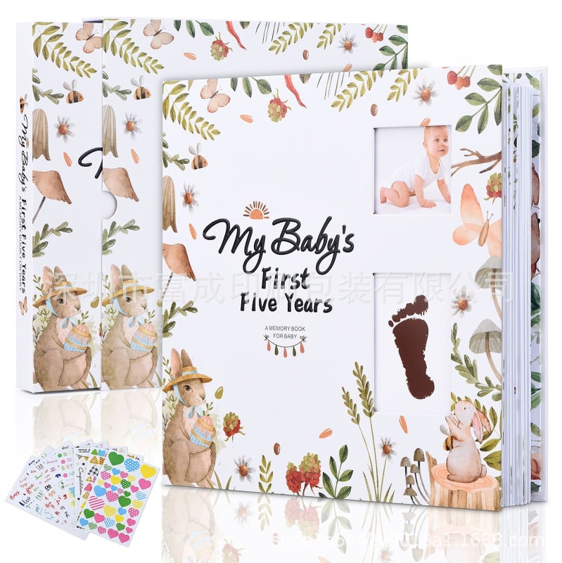 Hello Baby Carte de creștere și Scrapbook DIY Album foto