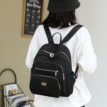 Kompaktni ruksak od Oxford platna, 2-u-1: ruksak i crossbody, etiketiranje