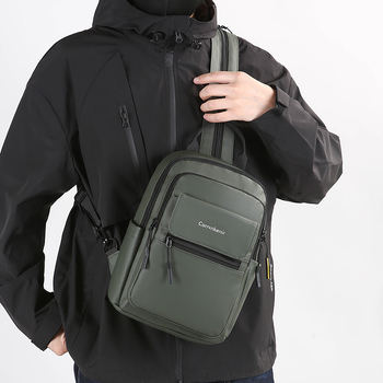 Geantă de umăr PU pentru bărbați, outdoor și afaceri, ușoară, cu capacitate mare, compatibilă cu laptop de 10 inch