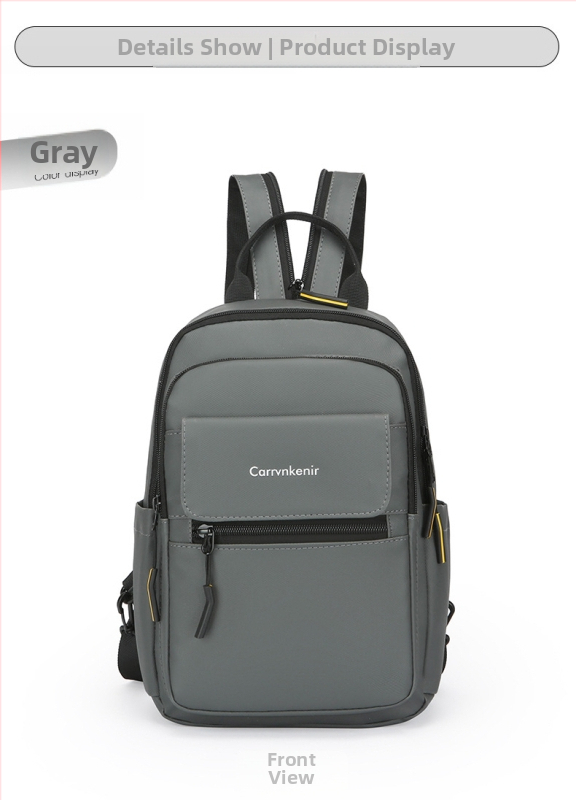 Pánska PU crossbody taška na outdoorové športy a každodenné podnikanie, ľahká, veľká kapacita, vhodná na 10-palcový notebook