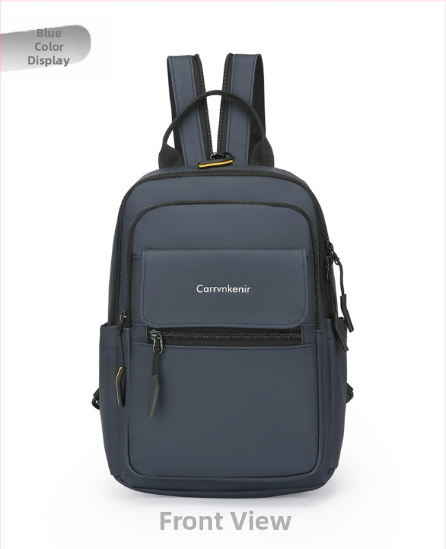 Pánska PU crossbody taška na outdoorové športy a každodenné podnikanie, ľahká, veľká kapacita, vhodná na 10-palcový notebook